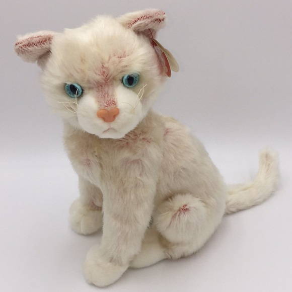 Ty Classic Blossom Cat Plush Stuffed Animal Vintage 2000 Kitty Kitten 12 inch - Picture 1 of 12